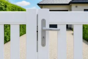 Comment sécuriser un portail PVC au quotidien